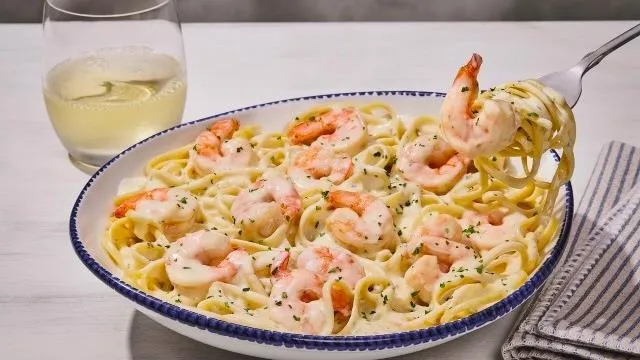 Shrimp Linguini Alfredo Thursday